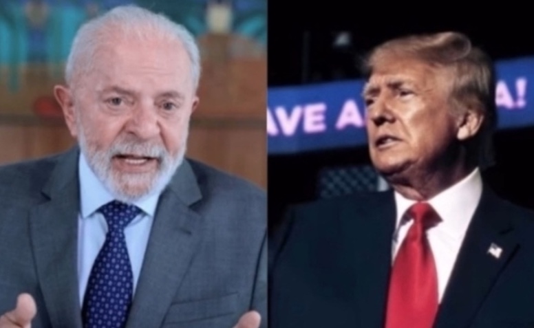 Lula critica tarifas de Trump e diz que Brasil "não bate continência" para EUA