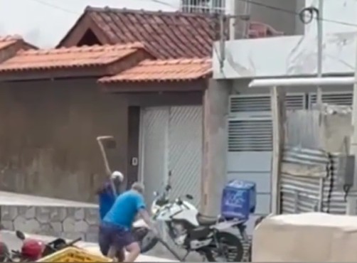 Vizinho que tentou matar idoso a golpes de enxada é preso no São Jorge