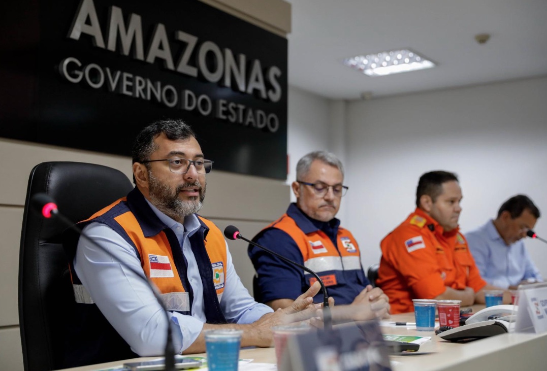 Wilson Lima lança 'Operação Cheia 2025' para ajudar municípios da calha do Rio Madeira