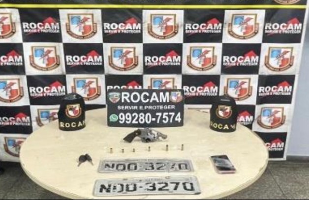 Homem é preso após atirar contra policiais no Novo Reino