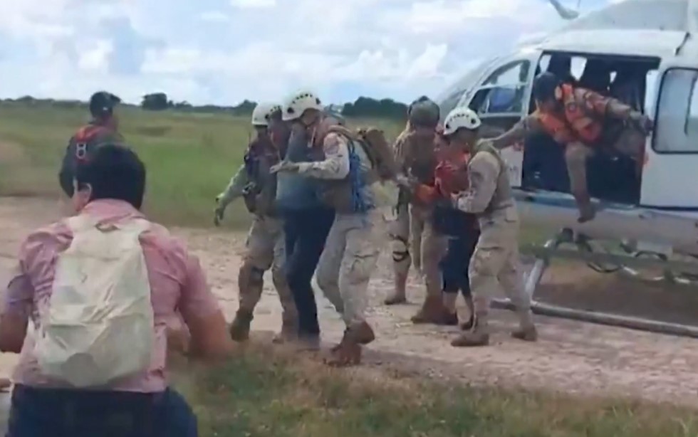 Ocupantes de avião que caiu em pântano cheio de jacarés se alimentaram com farinha de mandioca