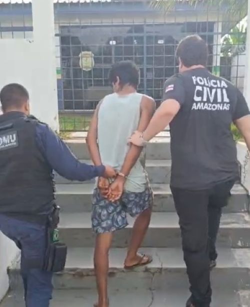 Suspeito é preso após descumprir medida protetiva e enforcar ex-mulher em Uarini