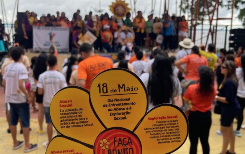 Comitê do Amazonas realiza ato na Ponta Negra contra violência sexual infantil