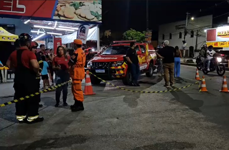 Homem morre após ser atropelado por viatura do Corpo de Bombeiros no Zumbi