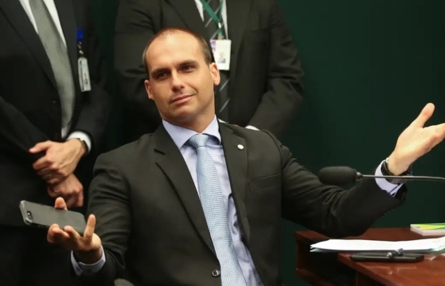 PGR pede inquérito contra Eduardo Bolsonaro por atuação nos EUA contra autoridades brasileiras