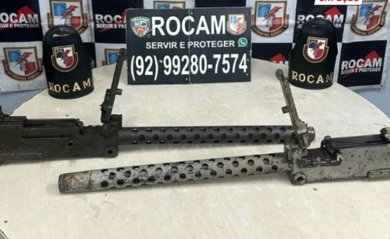 Ministro do STJ nega liberdade provisória a PM preso com metralhadoras em Manaus