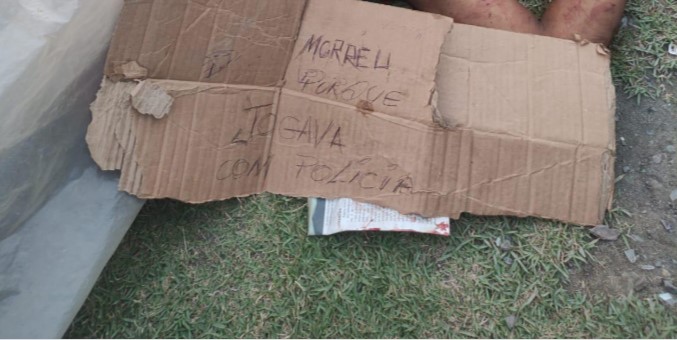 Criminosos esfaqueiam homem e deixam ‘recado’, mas vítima sobrevive em Manaus