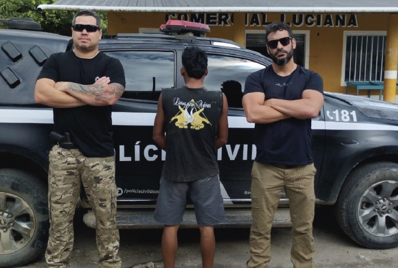 Homem é preso após assediar adolescente na rua e tentar levá-la a rua deserta no Amazonas
