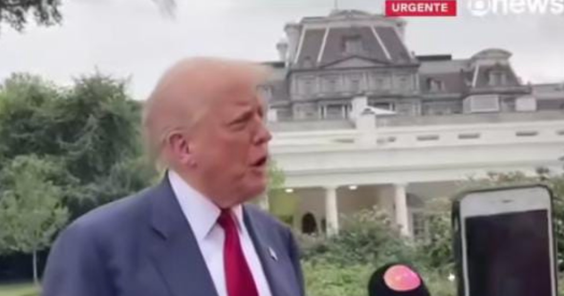 Durante entrevista, Trump diz que Lula pode ligar "quando quiser"