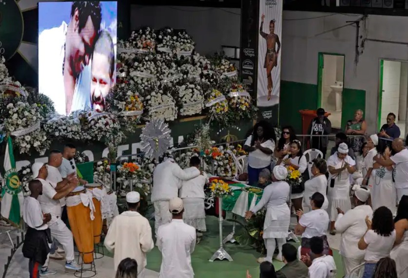 Arlindo é celebrado com festa na escola de samba Império Serrano