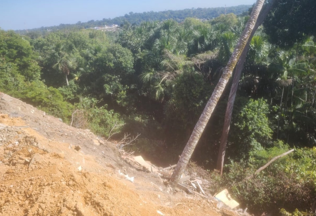 Aterro irregular no bairro Planalto é suspenso e multado em mais de R$ 50 mil 