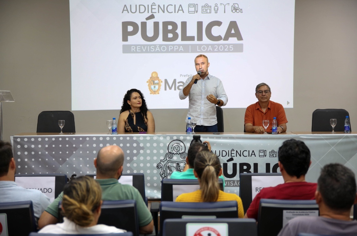 Inscrições abertas para audiência pública que discute orçamento e PPA em Manaus