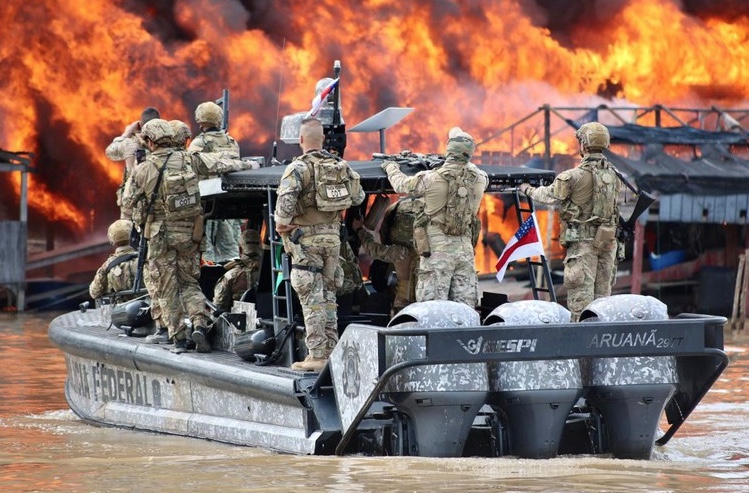 Senado investiga uso de explosivos pela PF em operação contra garimpo no Rio Madeira