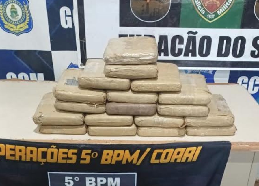 Mulheres são presas com drogas em mala em porto no Amazonas