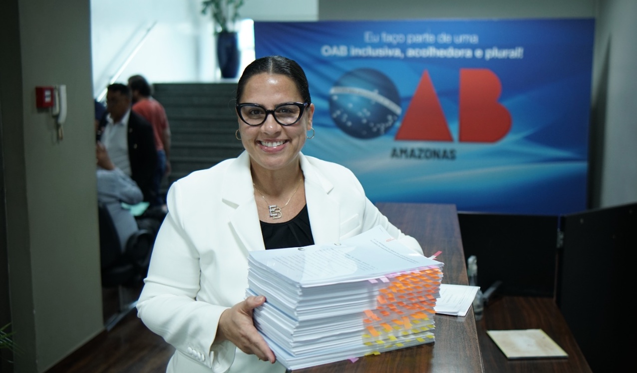 Advogada Elaine Benayon é a 1ª candidata inscrita para disputar o Quinto Constitucional do TJAM
