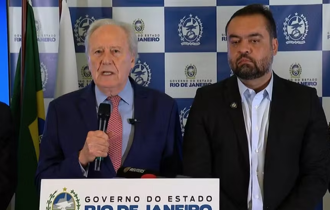 Governador do RJ e ministro anunciam criação de Escritório de Combate ao Crime Organizado