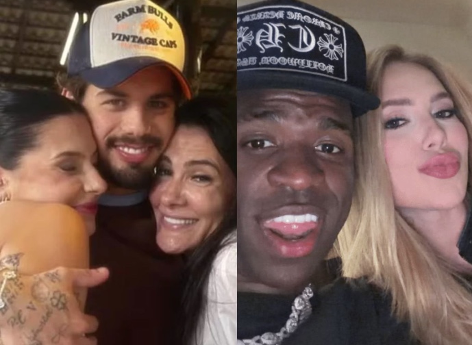 Mãe de Ana Castela reage às comparações do namoro da filha com o de Virginia e Vini Jr.