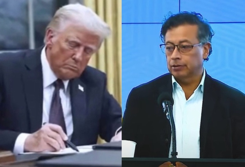 "Será o próximo": Trump ameaça Petro e acusa Colômbia de não conter narcotráfico