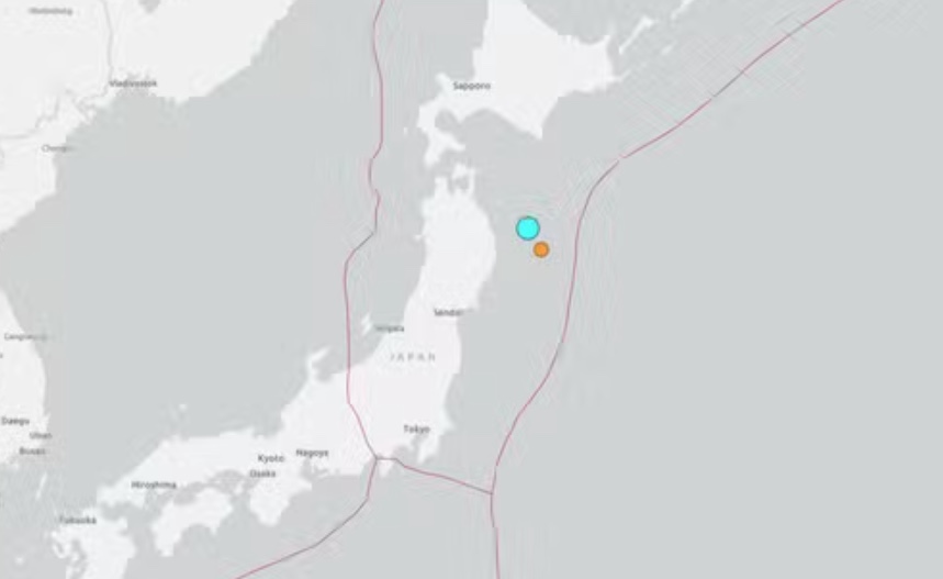 Terremoto de magnitude 6 atinge costa do Japão