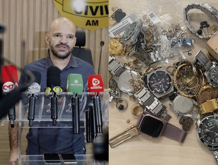 Pintor suspeito de roubar joias de R$ 200 mil é preso em condomínio de Manaus