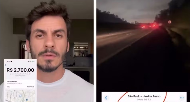 Ator denuncia taxista por cobrar R$ 2.700 em corrida e abandoná-lo na rodovia
