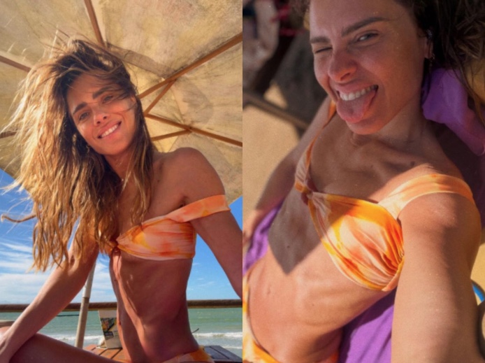 Carolina Dieckmann rebate fã após crítica ao seu corpo: "O açougue é logo ali"