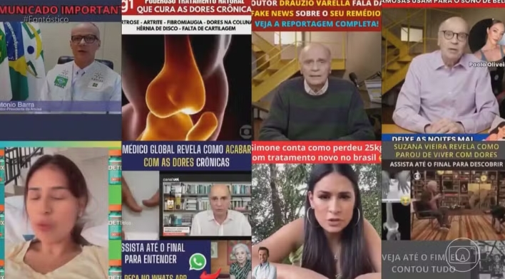 Anúncios falsos de saúde explodem nas redes com imagem de famosos; veja como se prevenir