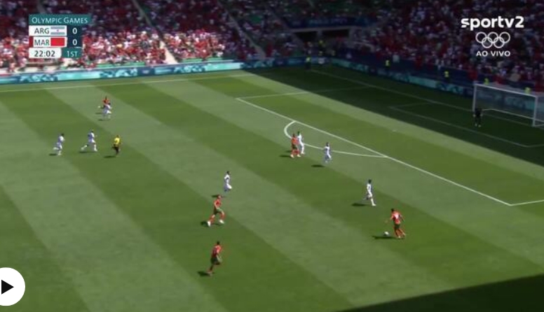 Marrocos derrota Argentina em partida que ficou paralisada por duas horas