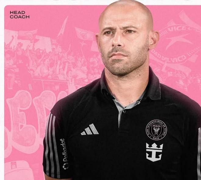 Inter Miami, de Messi, anuncia Javier Mascherano como novo técnico
