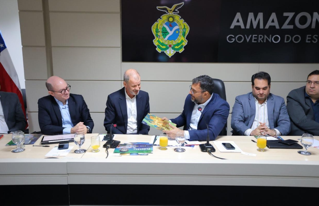 Wilson Lima e Banco Mundial discutem desenvolvimento sustentável para o Amazonas