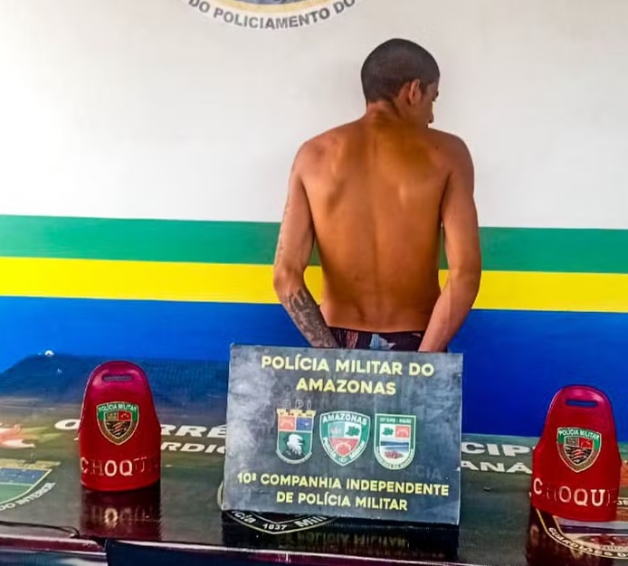 Mais um detento é recapturado após fuga de presídio em Maués; oito seguem foragidos