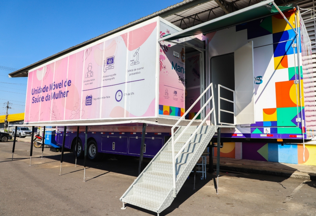 Veja novos locais de atendimento das Unidades Móveis da Saúde da Mulher em Manaus