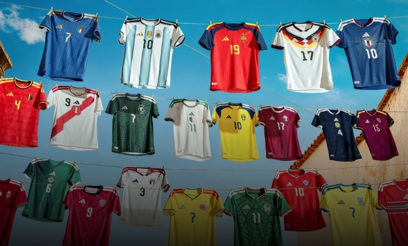 Adidas lança uniformes de seleções da Copa do Mundo de 2026