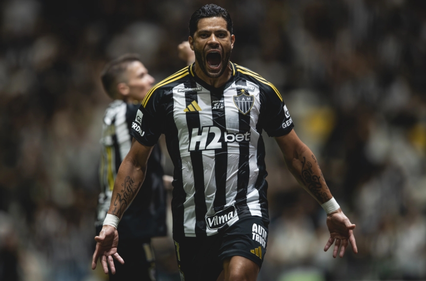 Hulk faz 500º gol da carreira e Atlético-MG vence Bahia no Brasileiro