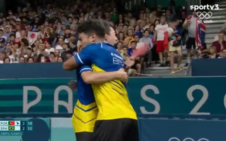 Tênis de mesa: Brasil vence Portugal e vai às quartas por equipes no masculino