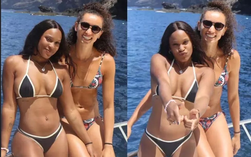 Rebeca Andrade e Gabi Guimarães surgem juntas e reacendem rumores de romance