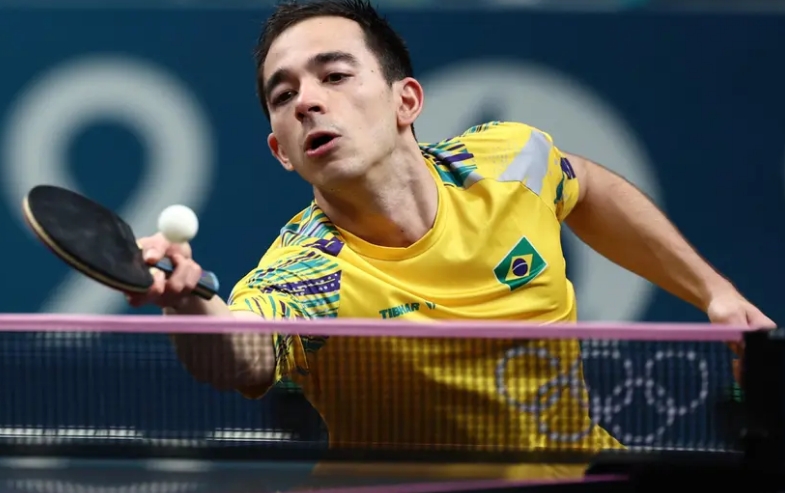 Brasil eliminado pela França nas quartas do torneio de equipes do tênis de mesa