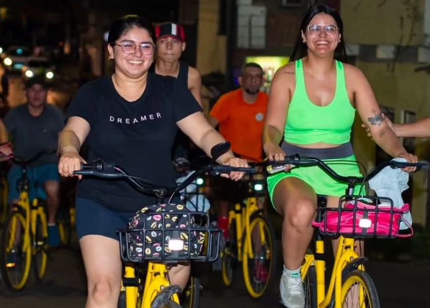 Pedala Livre realiza passeio ciclístico em homenagem ao Dia das Mães em Manaus
