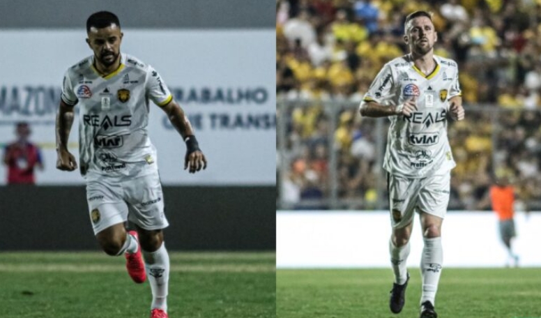 Rafael Tavares e Ezequiel desfalcam Amazonas contra o Botafogo-SP