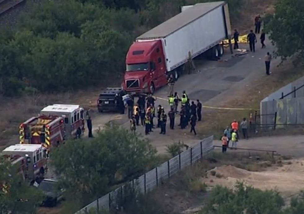 Sobe para 50 número de mortos achados em caminhão no Texas