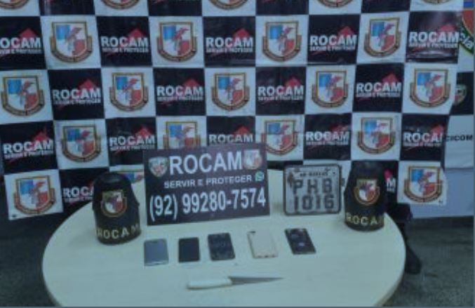 Dupla é presa suspeita de fazer arrastões na zona sul de Manaus