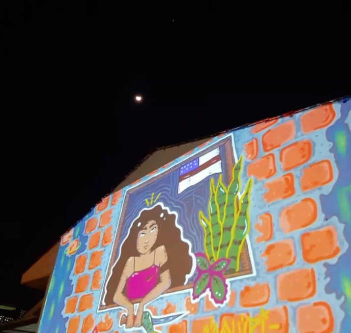 Projeto 'Hacker Urbano' realiza intervenções com obras de 12 artistas locais