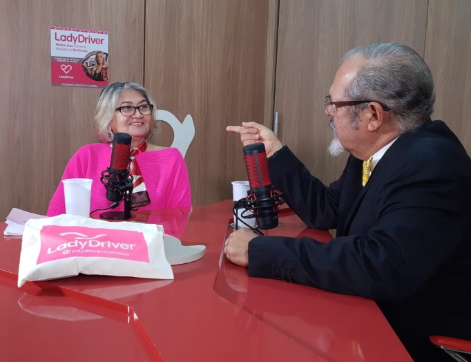 Hora do H recebe embaixadora de aplicativo de transporte exclusivo para mulheres