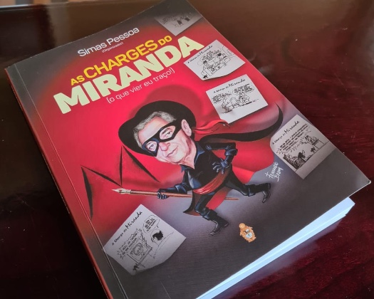 Lançamento do livro 'As Charges do Miranda’ homenageia mestre das charges, em Manaus