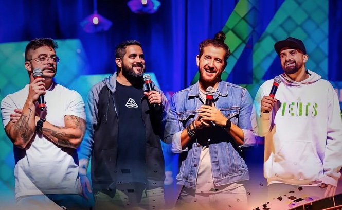 Thiago Ventura, Afonso Padilha, Dihh Lopes e Márcio Donato apresentam Stand Up em Manaus