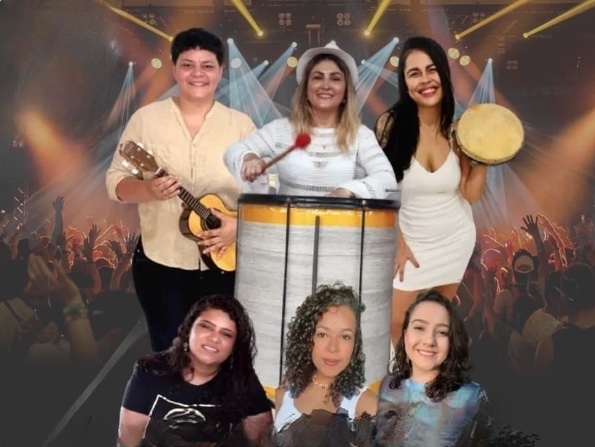 Mulheres no samba: Sambayá estreia na Toca do Mumu nesta sexta em Manaus