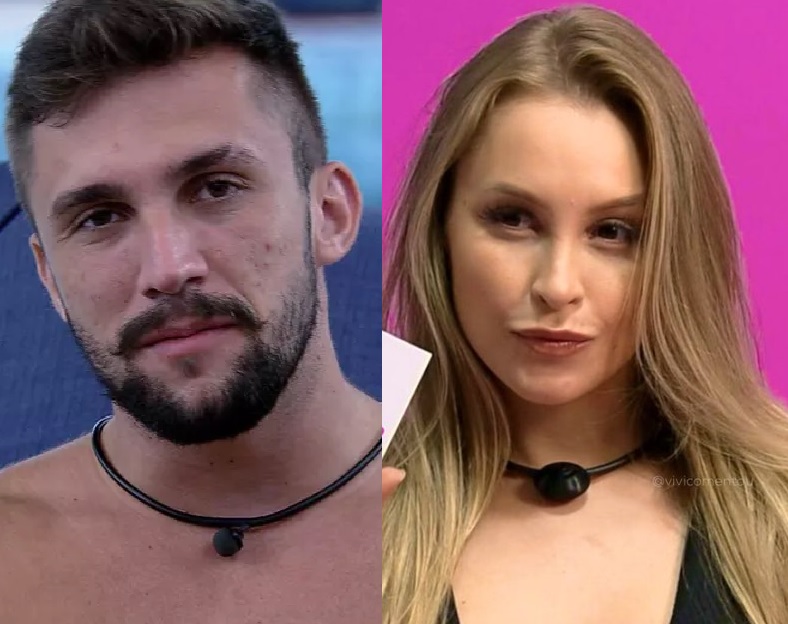 Arthur quer conversa com Carla Diaz; veja a reação da atriz sobre o brother