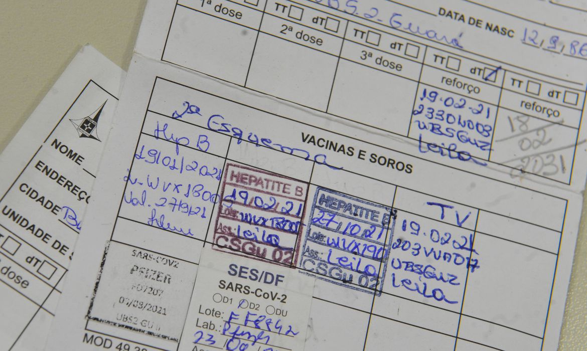 Ministério da Saúde reduz tempo de intervalo da 3ª dose da vacina contra Covid