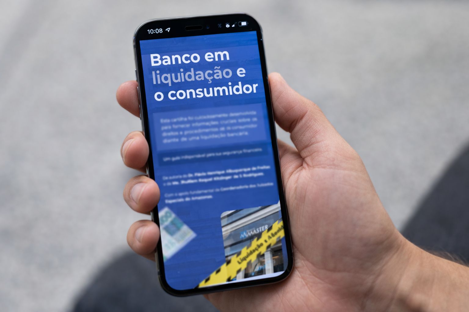 TJAM lança cartilha sobre direitos do consumidor em liquidação de bancos