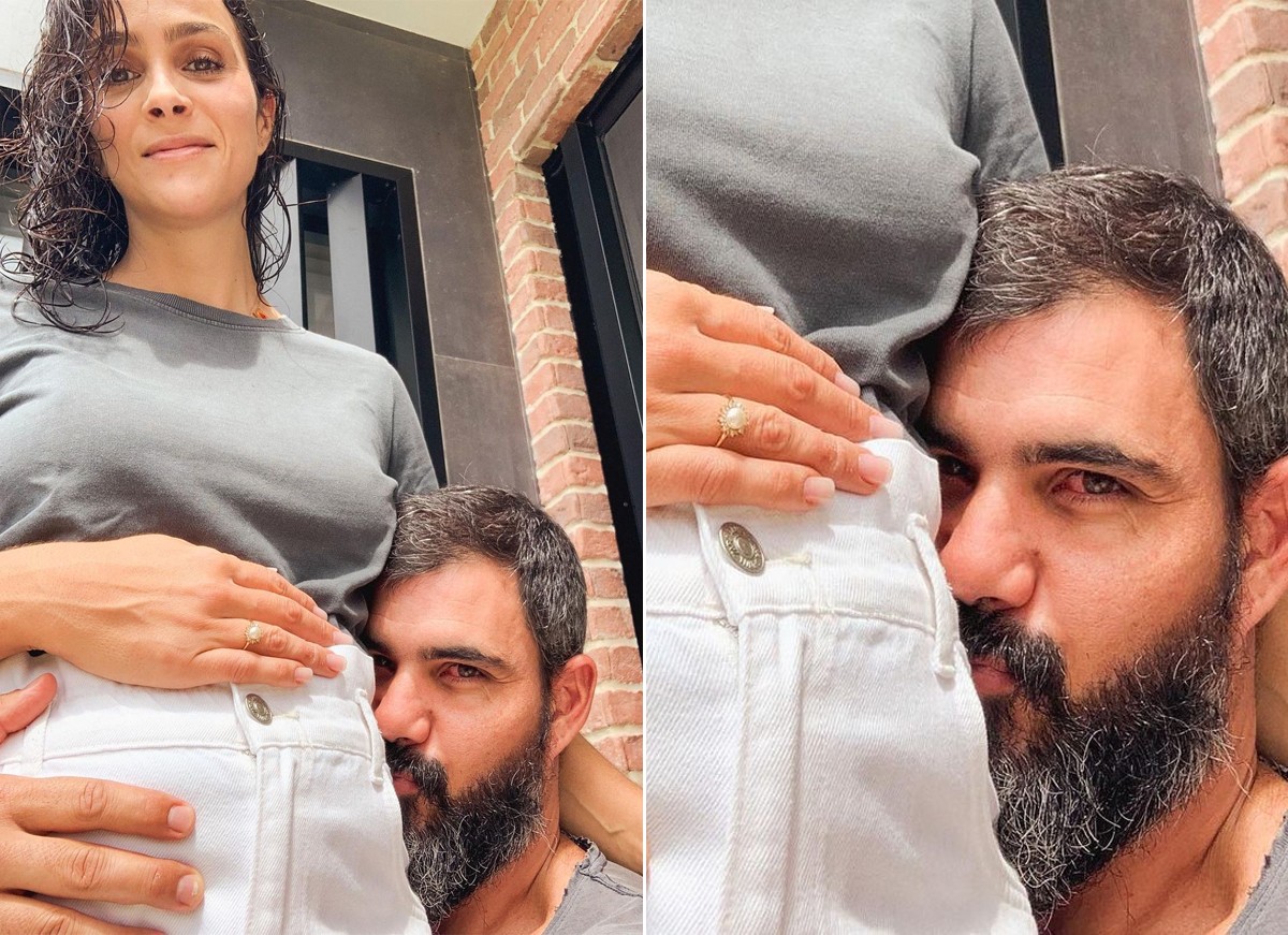 Com caçula de 11 meses, Juliano Cazarré revela que será pai pela quinta vez 